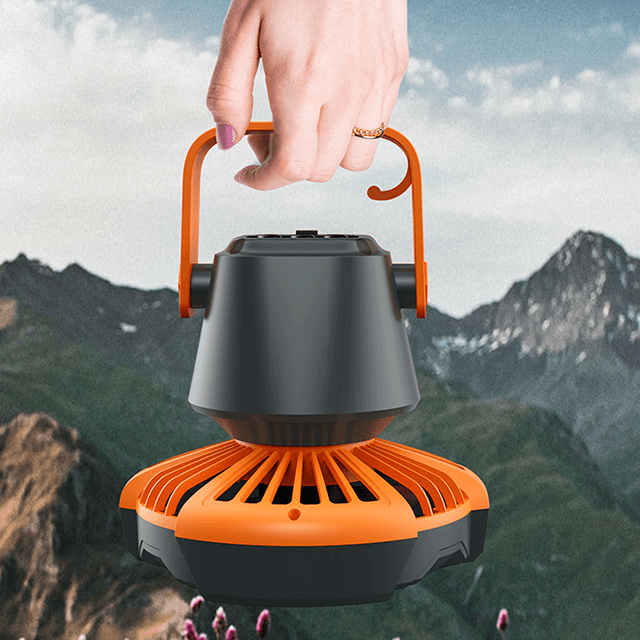 Lumière de ventilateur de camping