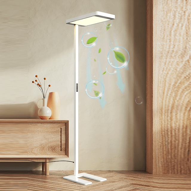 Lampadaire Carré